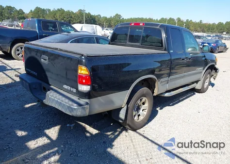 2000 Toyota Tundra Sr5 V8 from USA, damaged, VIN 5TBBT4417YS025747